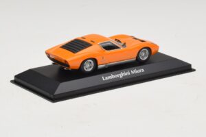 Lamborghini Miura P400 Oranžen Maxichamps 1:43 940103001 Diecast – slika 2 od 5