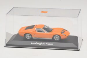 Lamborghini Miura P400 Oranžen Maxichamps 1:43 940103001 Diecast – slika 4 od 5