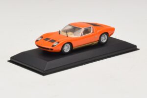 Lamborghini Miura P400 Oranžna Minichamps 1:43 430103002 Kovina – slika 2 od 5