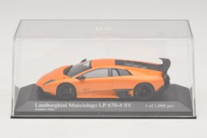Lamborghini Murcielago LP670-4 SV Oranžna Metalik Minichamps 1:43 400103942 Kovina – slika 4 od 5