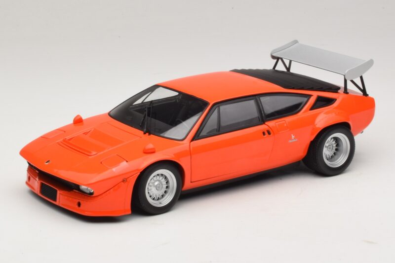 Lamborghini Urraco Rally Oranžen Kyosho 1:18 08445P Kovina