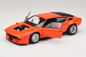 Lamborghini Urraco Rally Oranžen Kyosho 1:18 08445P Kovina – slika 2 od 8