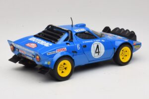 Lancia Stratos HF #4 B. Darniche / A. Mahe Rally Monte Carlo 1979 Solido 1:18 9019 Kovina – slika 3 od 8