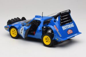 Lancia Stratos HF #4 B. Darniche / A. Mahe Rally Monte Carlo 1979 Solido 1:18 9019 Kovina – slika 5 od 8
