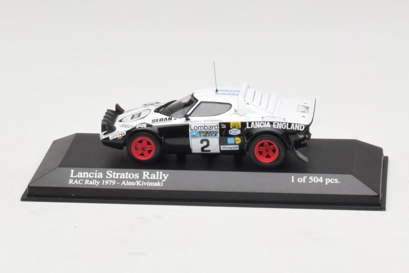 Lancia Stratos Rally #2 M. Alen / I. Kivimaki RAC Rally 1979 Minichamps 1:43 430791202 Kovina