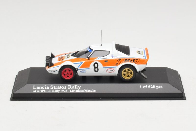 Lancia Stratos Rally #8 Livieratos / Manolis Acropolis Rally 1978 Minichamps 1:43 Lancia Stratos Rally #8 Livieratos / Manolis Acropolis Rally 1978 Minichamps 1:43 430781208 Kovina