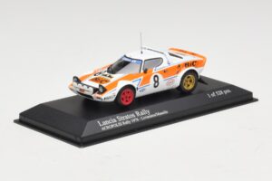 Lancia Stratos Rally #8 Livieratos / Manolis Acropolis Rally 1978 Minichamps 1:43 430781208 Kovina – slika 2 od 5