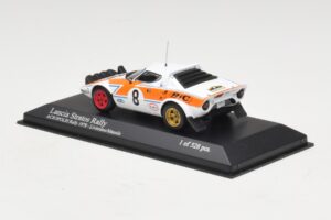Lancia Stratos Rally #8 Livieratos / Manolis Acropolis Rally 1978 Minichamps 1:43 430781208 Kovina – slika 3 od 5