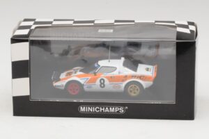 Lancia Stratos Rally #8 Livieratos / Manolis Acropolis Rally 1978 Minichamps 1:43 430781208 Kovina – slika 5 od 5
