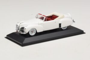 Lincoln Continental Kabriolet Bela Minichamps 1:43 400082501 Kovina – slika 2 od 5