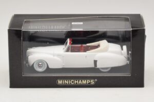 Lincoln Continental Kabriolet Bela Minichamps 1:43 400082501 Kovina – slika 5 od 5