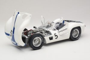 Maserati Tipo 61 #5 Camoradi S. Moss / D. Gurney 1000km Nurburgring Winner 1960 Minichamps 1:12 120601205 Kovina – slika 2 od 8