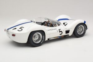 Maserati Tipo 61 #5 Camoradi S. Moss / D. Gurney 1000km Nurburgring Winner 1960 Minichamps 1:12 120601205 Kovina – slika 3 od 8