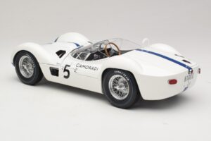 Maserati Tipo 61 #5 Camoradi S. Moss / D. Gurney 1000km Nurburgring Winner 1960 Minichamps 1:12 120601205 Kovina – slika 7 od 8