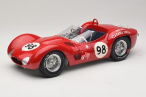 Maserati Tipo 61 #98 C. Shelby Times Mirror GP For Sportscars 1960 Minichamps 1:12 120601298 Kovina
