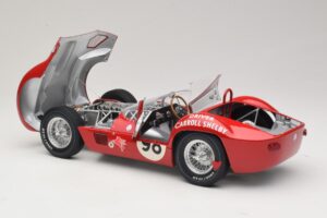 Maserati Tipo 61 #98 C. Shelby Times Mirror GP For Sportscars 1960 Minichamps 1:12 120601298 Kovina – slika 5 od 8