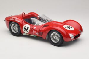 Maserati Tipo 61 #98 C. Shelby Times Mirror GP For Sportscars 1960 Minichamps 1:12 120601298 Kovina – slika 6 od 8