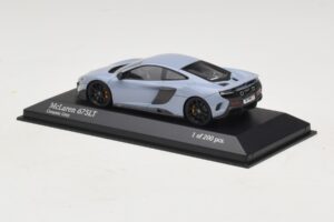 McLaren 675LT Ceramic Grey Minichamps 1:43 537154420 Kovina – slika 3 od 5