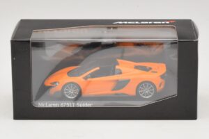 McLaren 675LT Spider Oranžen Minichamps 1:43 537154431 Diecast – slika 5 od 5