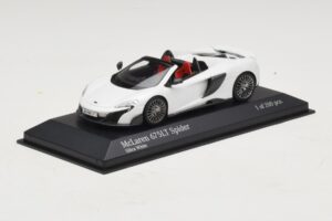 McLaren 675LT Spider Silica White Minichamps 1:43 537154432 Diecast – slika 2 od 5
