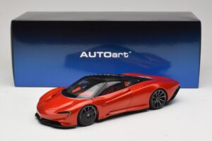 McLaren Speedtail Volcano Orange AUTOart 1:18 76088 Kompozit – slika 8 od 8