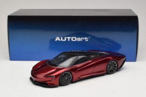 McLaren Speedtail Volcano Red AUTOart 1:18 76087 Kompozit – slika 8 od 8