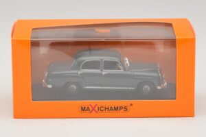 Mercedes 180 W120 Siv Maxichamps 1:43 940033100 Kovina – slika 5 od 5