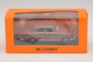 Mercedes 180 W120 Rdeč Maxichamps 1:43 940033101 Diecast – slika 5 od 5