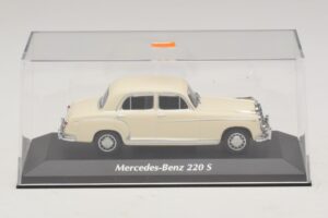 Mercedes 220 S W180 Bel Maxichamps 1:43 940033000 Diecast – slika 4 od 5