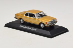 Mercedes 230 CE C123 Zlata Metalik Maxichamps 1:43 940032220 Diecast – slika 3 od 5