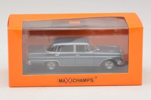 Mercedes 300 SE W112 Lang Modra Metalik Maxichamps 1:43 940035200 Kovina – slika 5 od 5