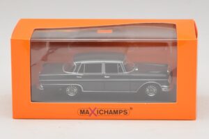 Mercedes 300 SE W112 Lang Temno Siv Maxichamps 1:43 940035201 Diecast – slika 5 od 5