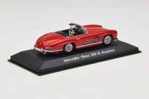 Mercedes 300 SL W198 Roadster Rdeč Maxichamps 1:43 940039031 Diecast – slika 2 od 5
