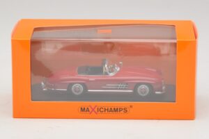 Mercedes 300 SL W198 Roadster Rdeč Maxichamps 1:43 940039031 Diecast – slika 5 od 5
