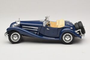Mercedes 500K Roadster Moder Bburago 1:20 3070 Kovina – slika 4 od 8