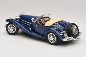 Mercedes 500K Roadster Moder Bburago 1:20 3070 Kovina – slika 7 od 8