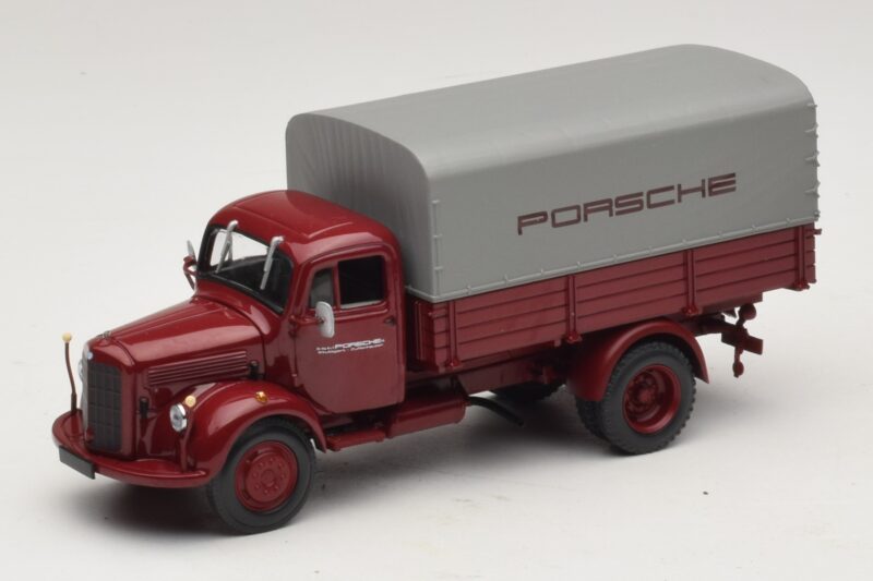 Mercedes L3500 Ploščad Porsche Minichamps 1:43 439350027 Kovina