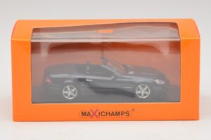 Mercedes SL R230 Modra Metalik Maxichamps 1:43 940037531 Diecast – slika 5 od 5