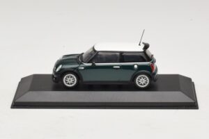 Mini Cooper One R50 Aero Green Z Belo Streho Minichamps 1:43 MINI011 Diecast