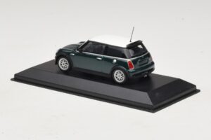 Mini Cooper One R50 Aero Green Z Belo Streho Minichamps 1:43 MINI011 Kovina – slika 3 od 5