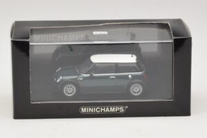 Mini Cooper One R50 Aero Green Z Belo Streho Minichamps 1:43 MINI011 Kovina – slika 5 od 5