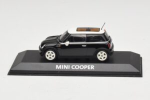 Mini Cooper S R53 Črn S Panoramsko Streho Minichamps 1:43 MINI022 Kovina