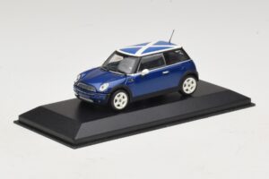 Mini Cooper S R53 Moder S Škotsko Zastavo Minichamps 1:43 MINI016 Diecast – slika 2 od 5