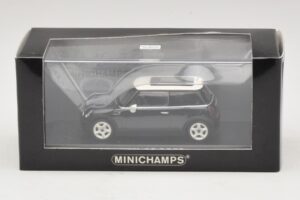 Mini Cooper S R53 Temno Zelen S Panoramsko Streho Minichamps 1:43 MINI015 Diecast – slika 4 od 4