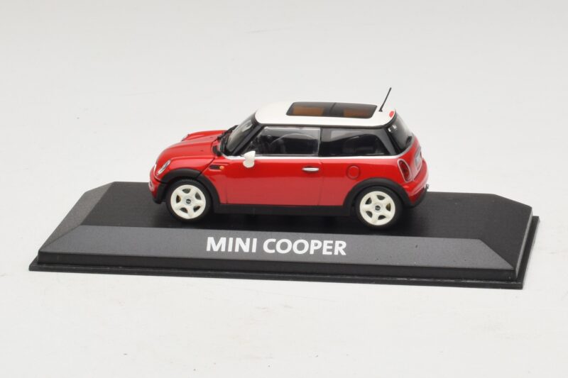Mini Cooper S R53 Rdeč S Panoramsko Streho Minichamps 1:43 MINI024 Diecast