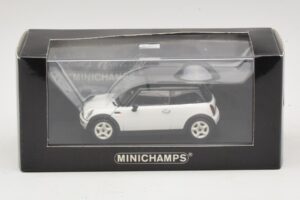 Mini Cooper S R53 Bel S Črno Streho Minichamps 1:43 MINI027 Kovina – slika 4 od 4