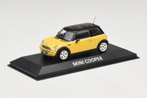 Mini Cooper S R53 Rumen S Črno Streho Minichamps 1:43 MINI031 Diecast – slika 2 od 4