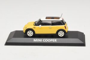 Mini Cooper S R53 Rumen Z Rumeno Panoramsko Streho Minichamps 1:43 MINI029 Diecast