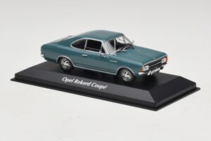 Opel Rekord C Kupe Modr Maxichamps 1:43 940046121 Diecast – slika 3 od 5