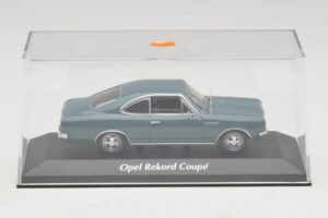 Opel Rekord C Kupe Modr Maxichamps 1:43 940046121 Diecast – slika 4 od 5